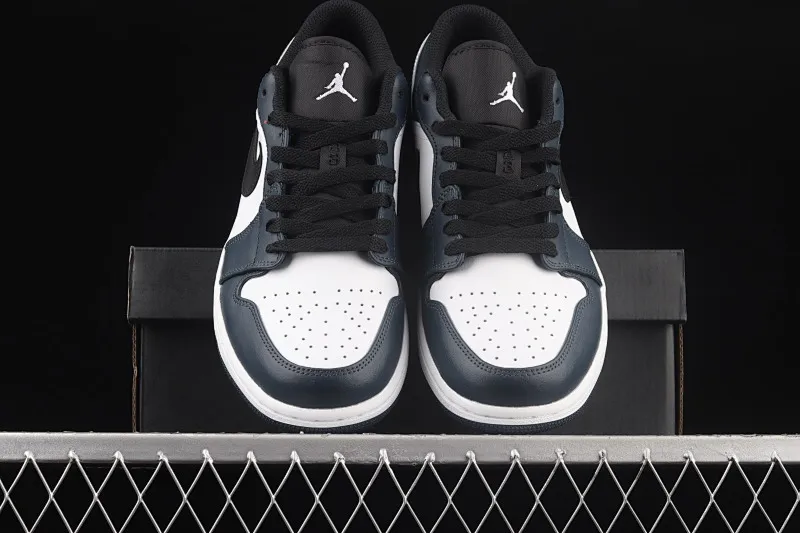 All categories Air Jordan Jordan series basketball shoes Air Jordan 1 Low G version pure original Air Jordan 1 Low "Dark Teal" AJ1 Qiao 1 Qinglan low-top cultural and leisure sports sneakers 553558-411
